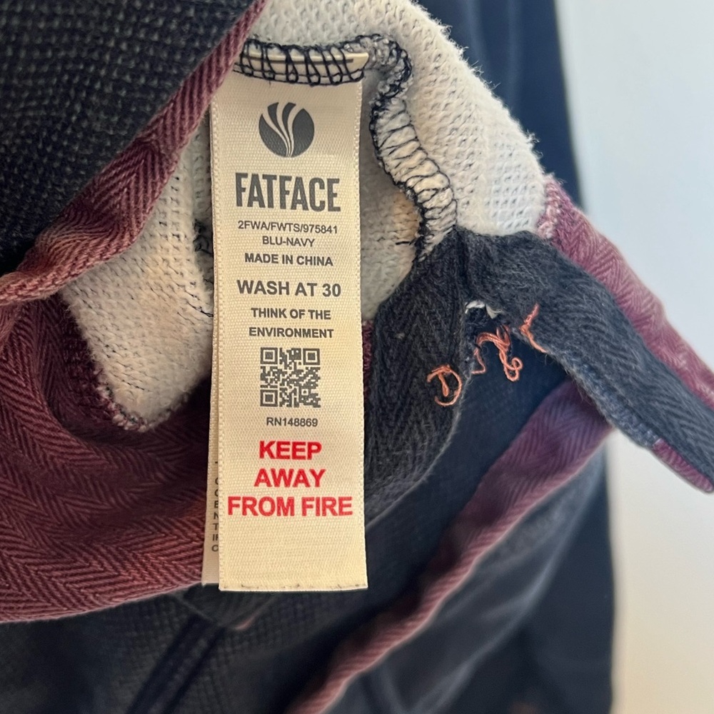 FatFace The Airlie Colour‎ Block Half-Zip Sweatshirt Size 8 - Picture 8 of 13